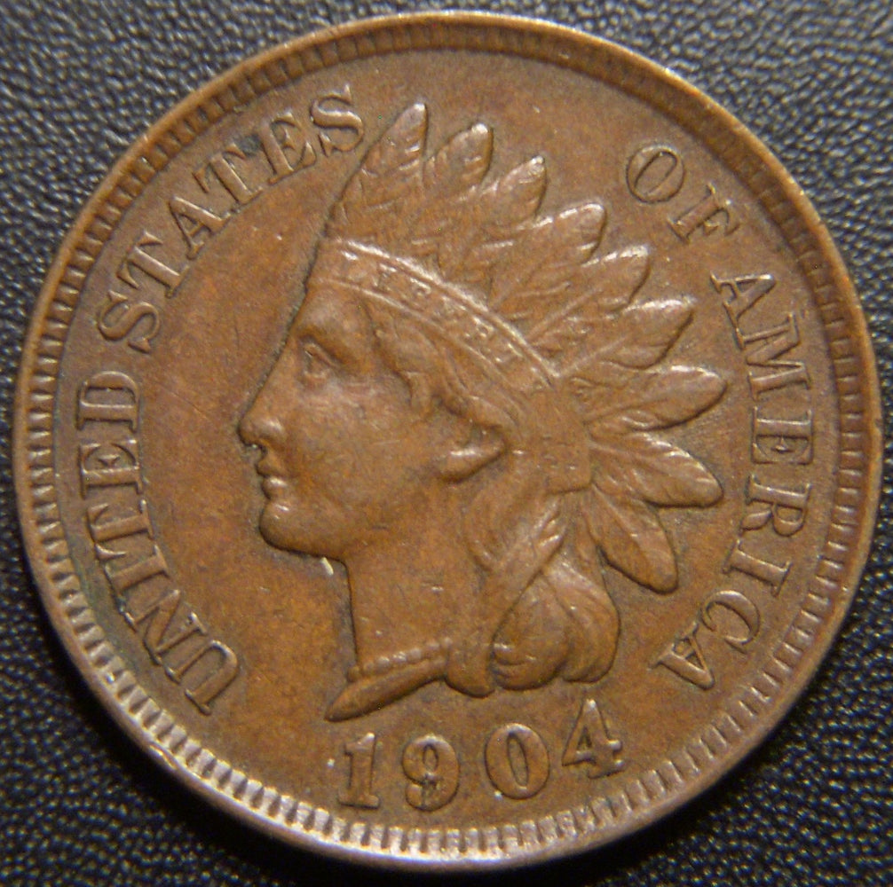 1904 Indian Head Cent - Extra Fine