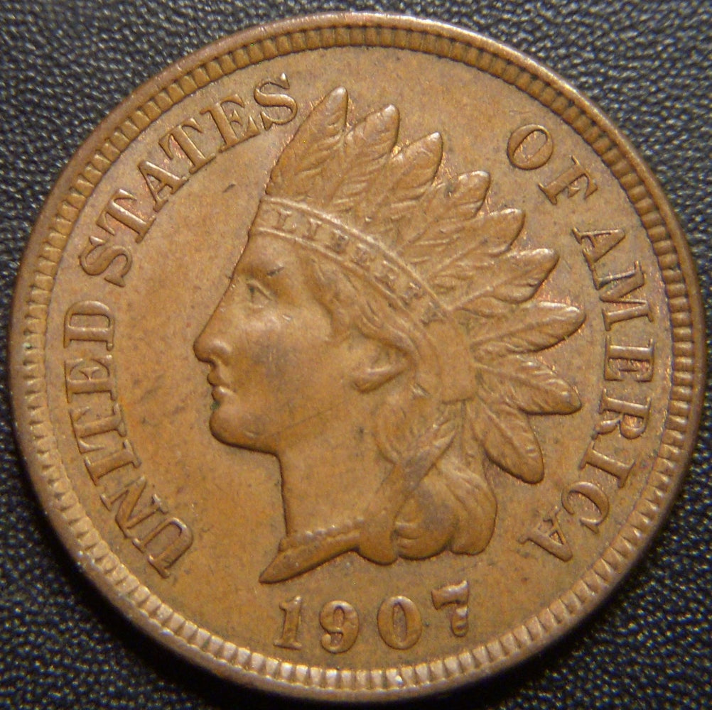 1907 Indian Head Cent - Extra Fine