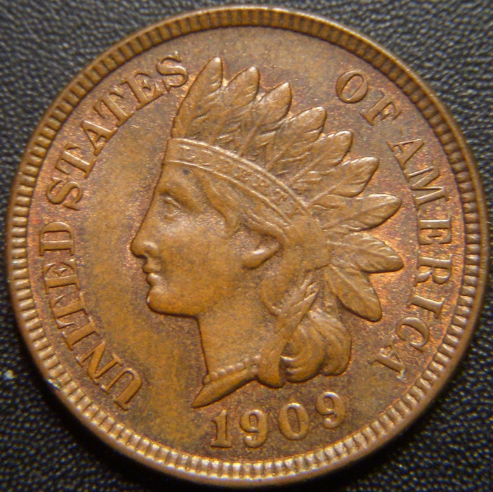 1909 Indian Head Cent - AU