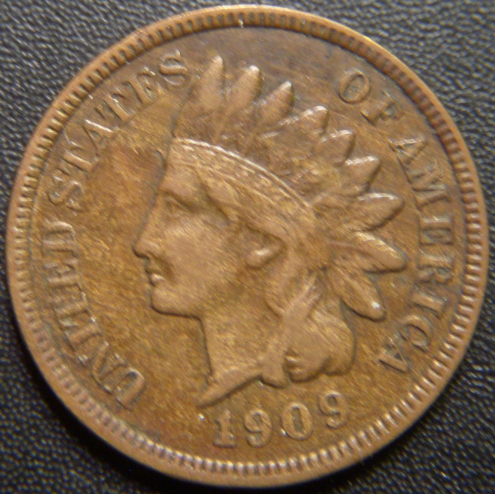 1909-S Indian Head Cent - Very Fine