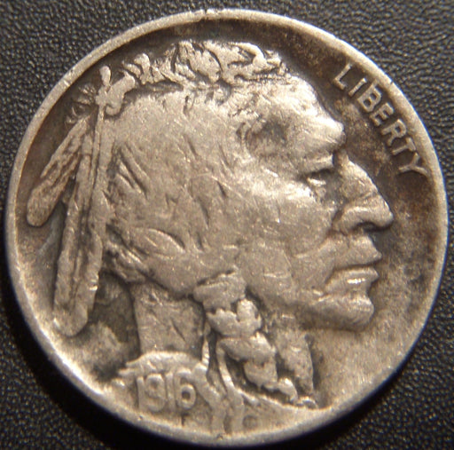 1916-D Buffalo Nickel - Fine