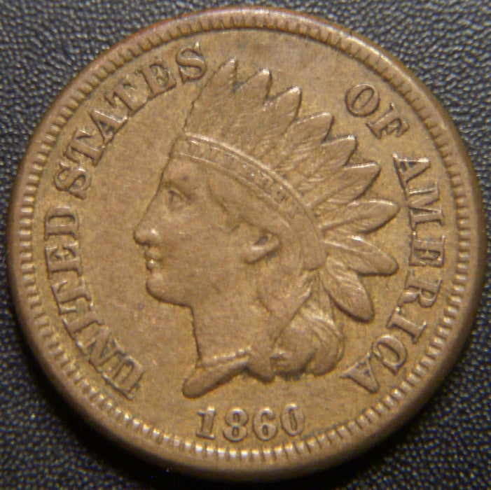 1860 Indian Head Cent - Very Fine