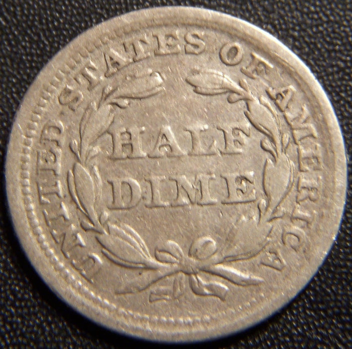 1857 Seated Half Dime - Very Fine