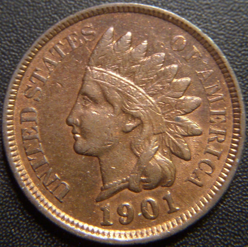 1901 Indian Head Cent - Very Fine