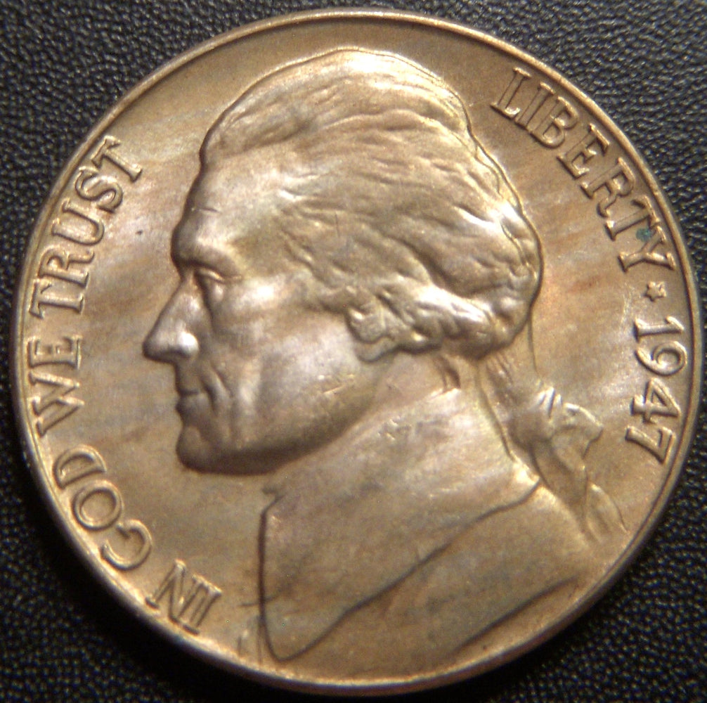 1947-D Jefferson Nickel - Uncirculated