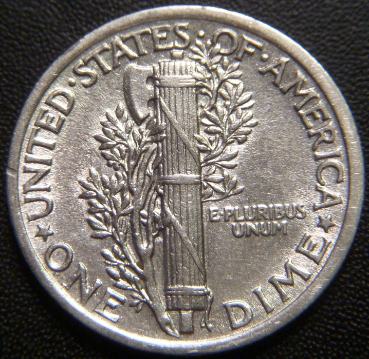 1923 Mercury Dime - AU