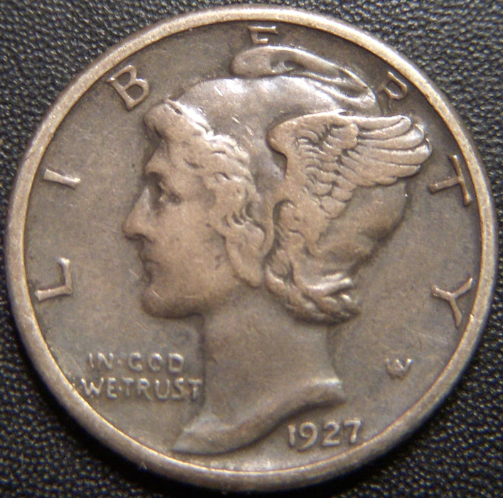 1927 Mercury Dime - Extra Fine
