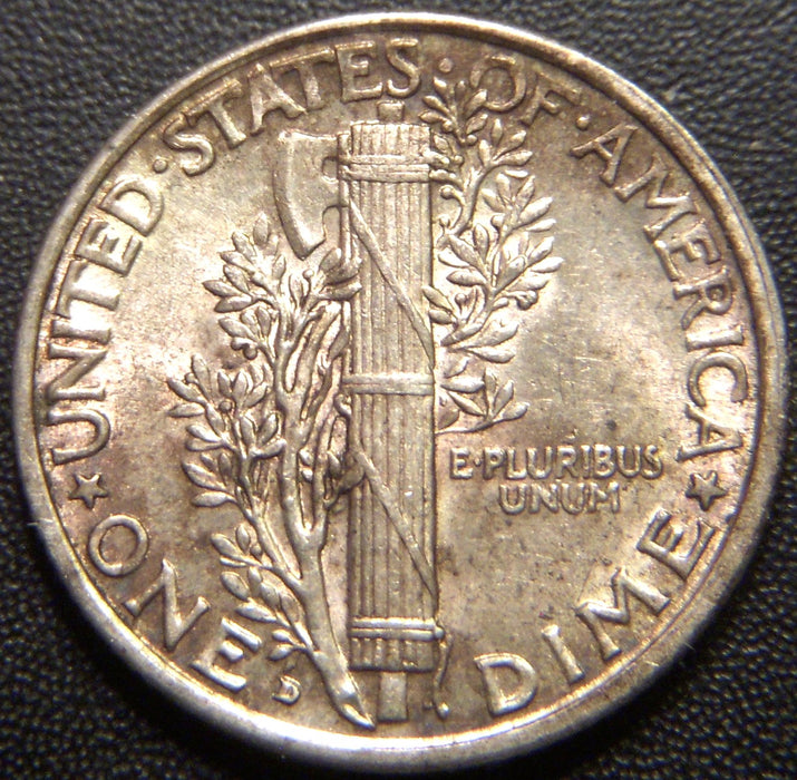 1929-D Mercury Dime - Extra Fine