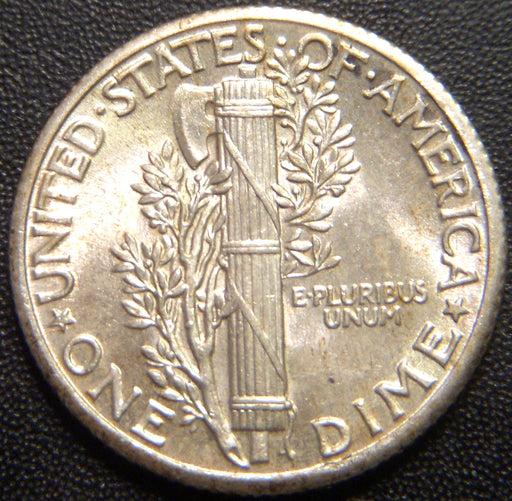 1934 Mercury Dime - AU
