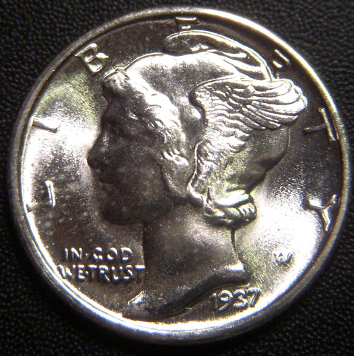 1937 Mercury Dime - Uncirculated