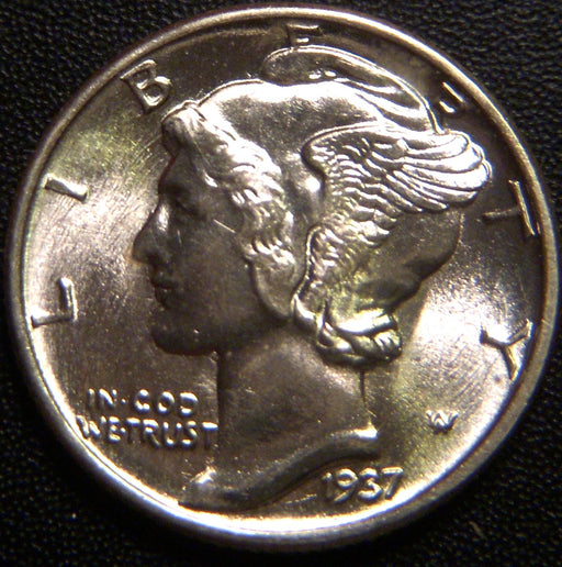 1937 Mercury Dime - Uncirculated