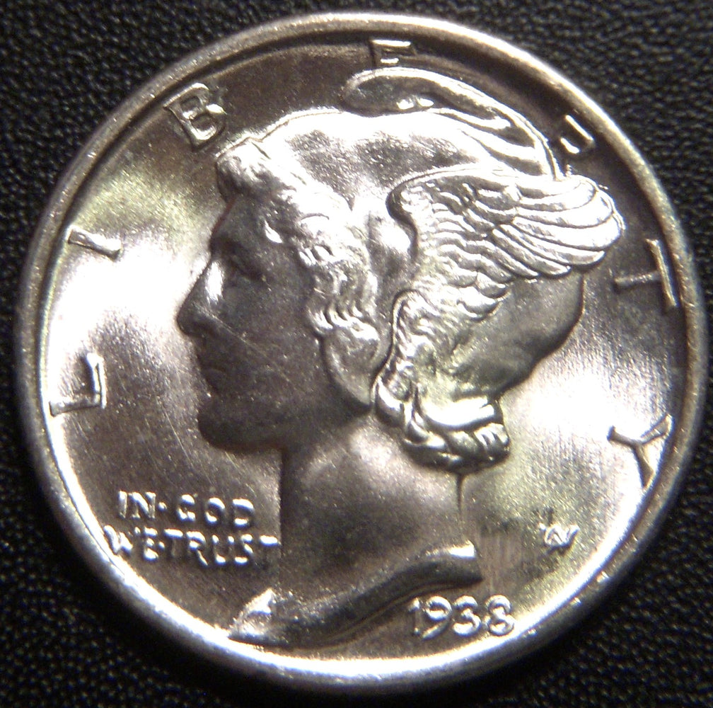 1938 Mercury Dime - Uncirculated