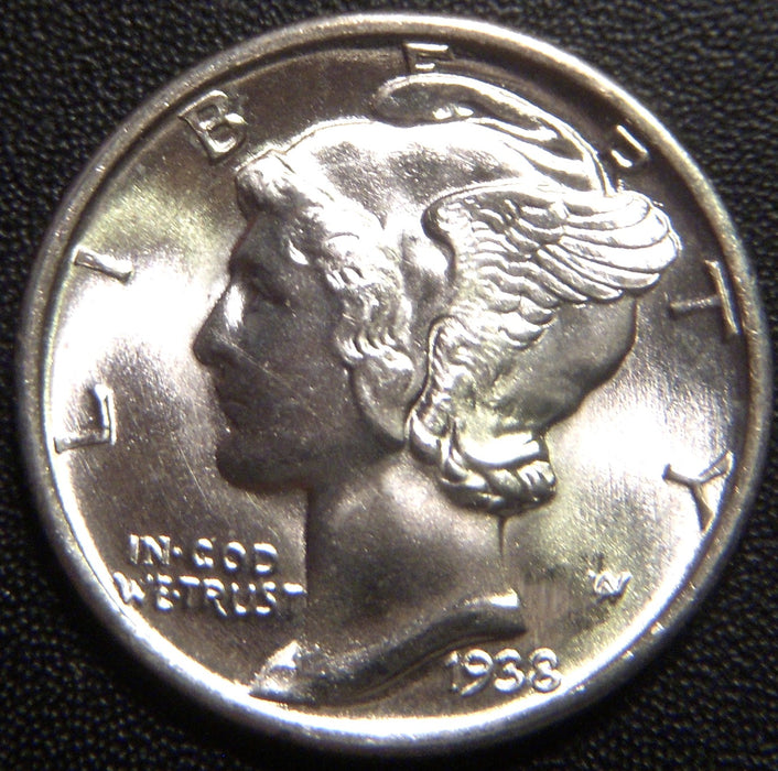 1938 Mercury Dime - Uncirculated