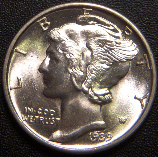 1939-D Mercury Dime - Uncirculated