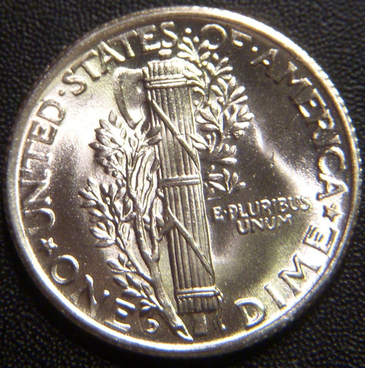 1939-D Mercury Dime - Uncirculated