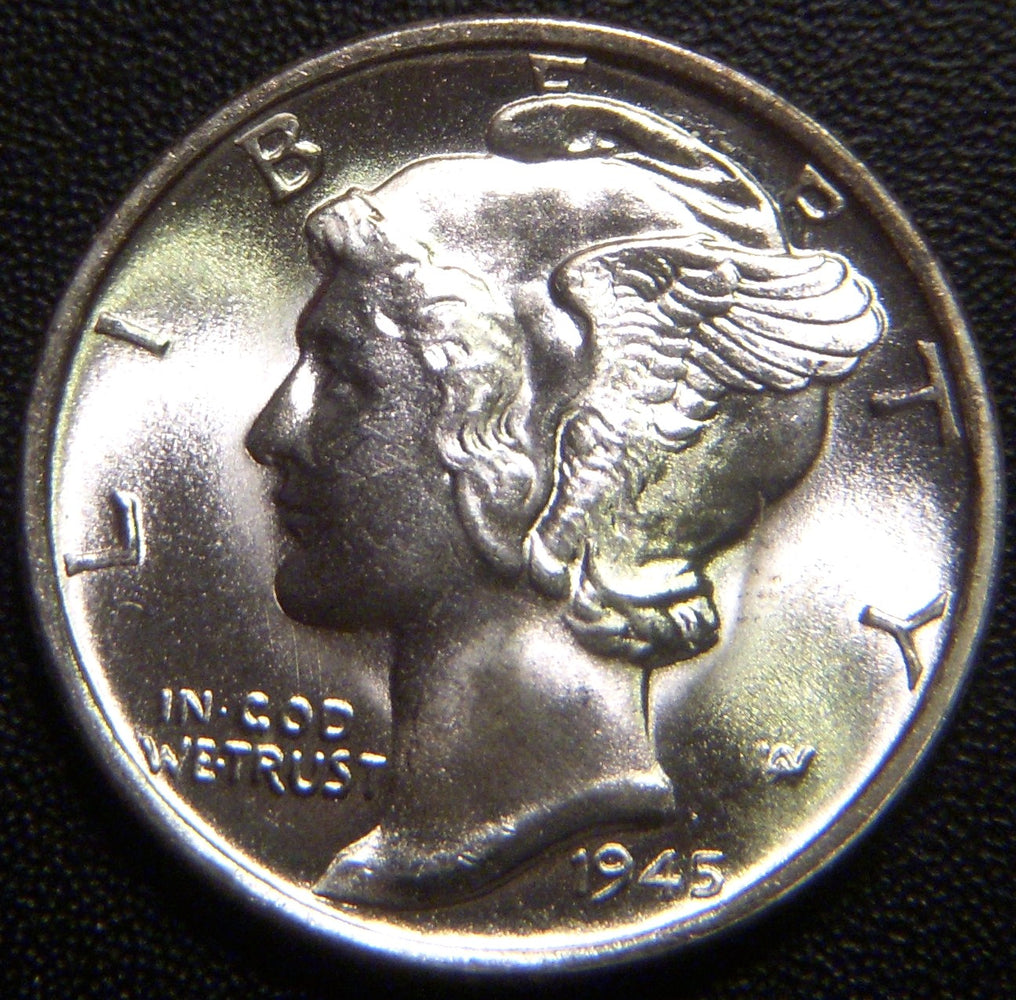 1945-S Mercury Dime - Micro "s" Uncirculated