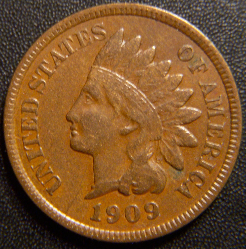 1909 Indian Head Cent - Fine