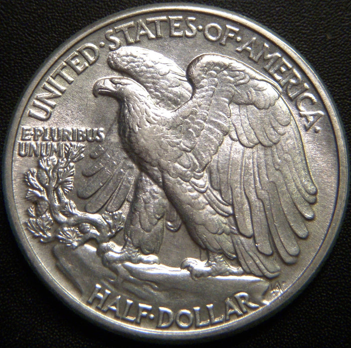 1942 Walking Half Dollar - AU