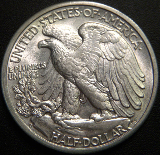 1942-D Walking Half Dollar - Uncirculated