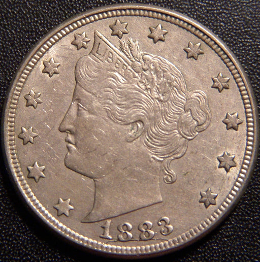 1883 Liberty Nickel - With CENT Extra Fine