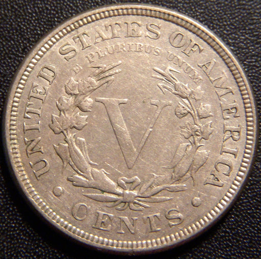 1883 Liberty Nickel - With CENT Extra Fine