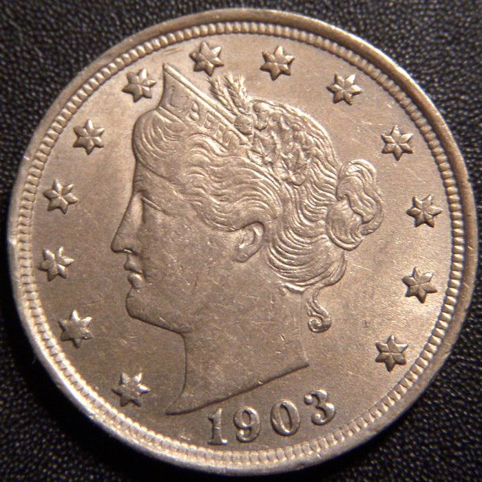 1903 Liberty Nickel - AU