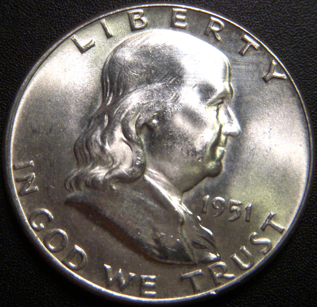 1951 Franklin Half Dollar - Uncirculated