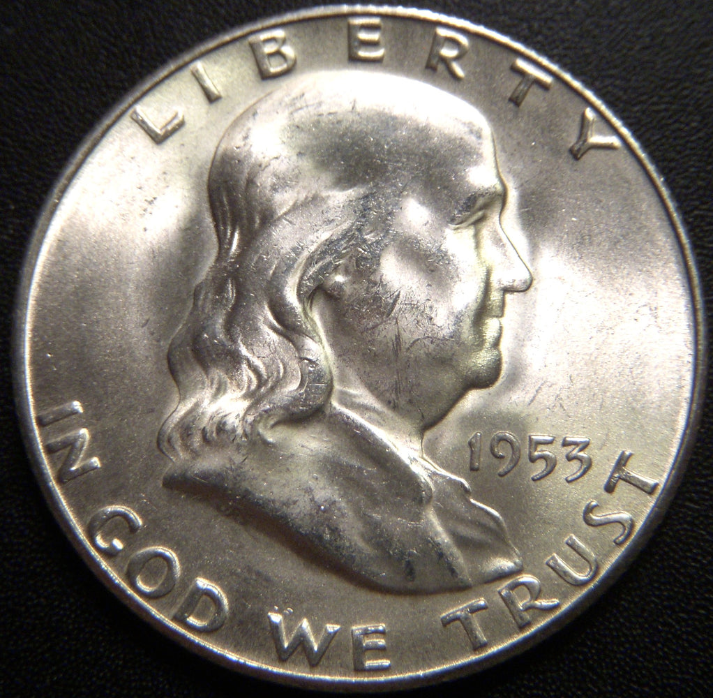 1953-S Franklin Half Dollar - Uncirculated