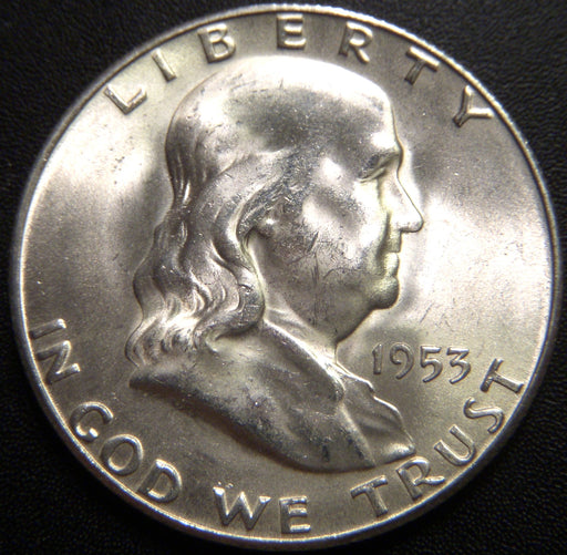 1953-S Franklin Half Dollar - Uncirculated