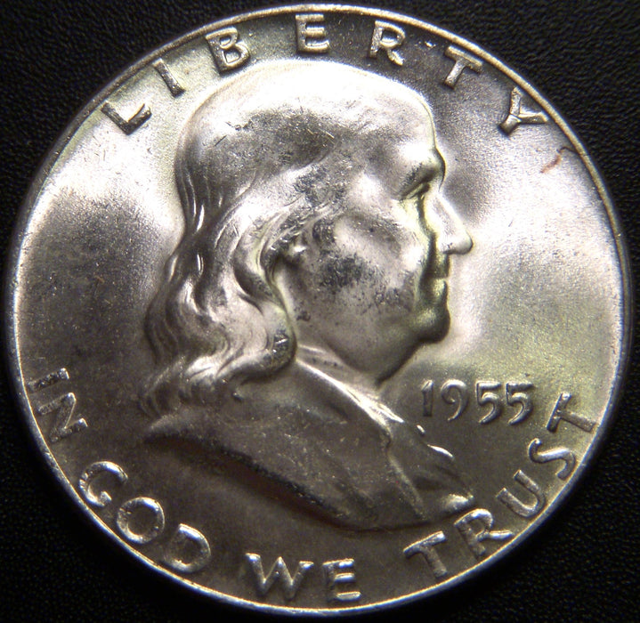 1955 Franklin Half Dollar - Uncirculated