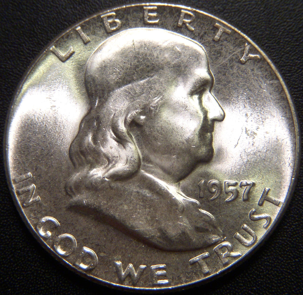 1957 Franklin Half Dollar - Uncirculated
