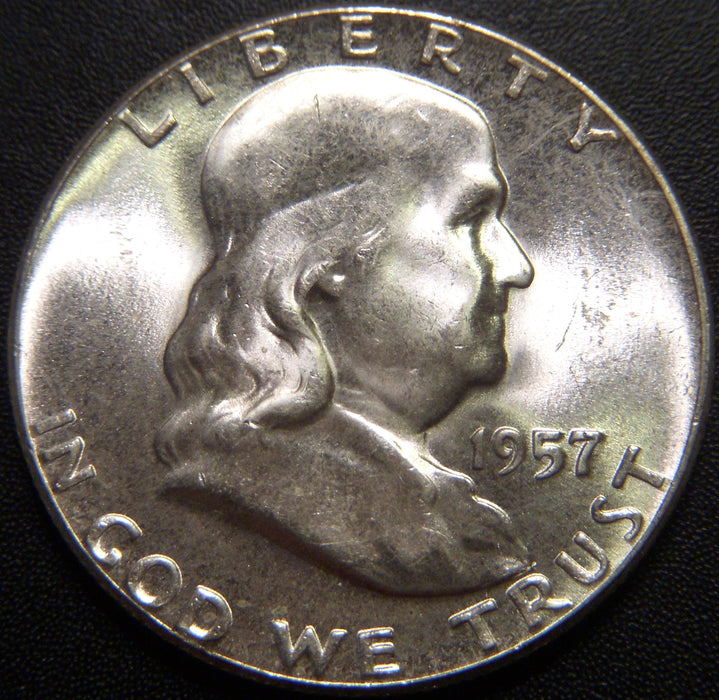 1957 Franklin Half Dollar - Uncirculated