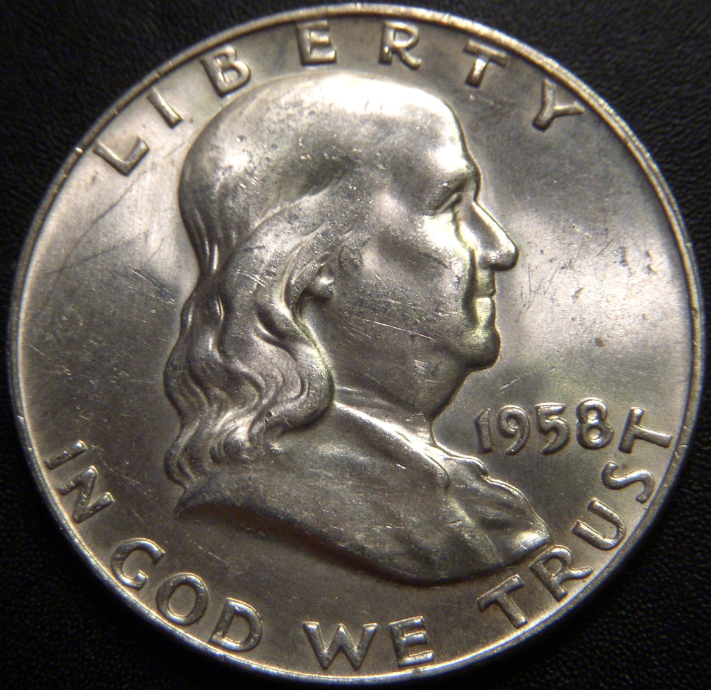 1958-D Franklin Half Dollar - Uncirculated
