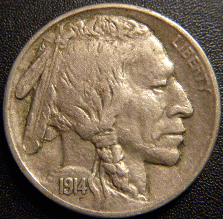 1914-S Buffalo Nickel - Very Fine +