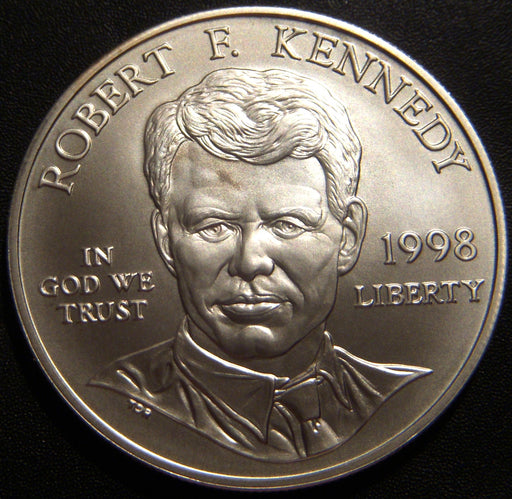1998-S R. F. Kennedy Commemorate Dollar - Silver Unc.