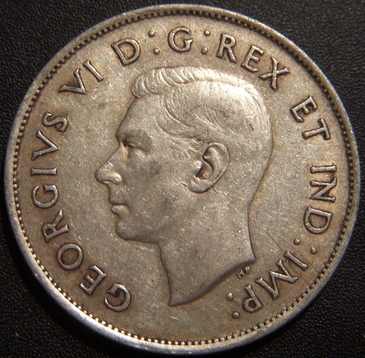 1941 Canadian Half Dollar - Extra Fine
