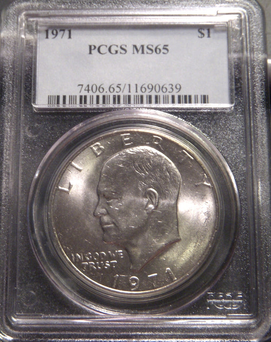1971 Eisenhower Dollar - PCGS MS 65
