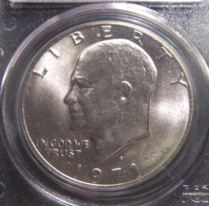 1971-D Eisenhower Dollar - PCGS MS 65