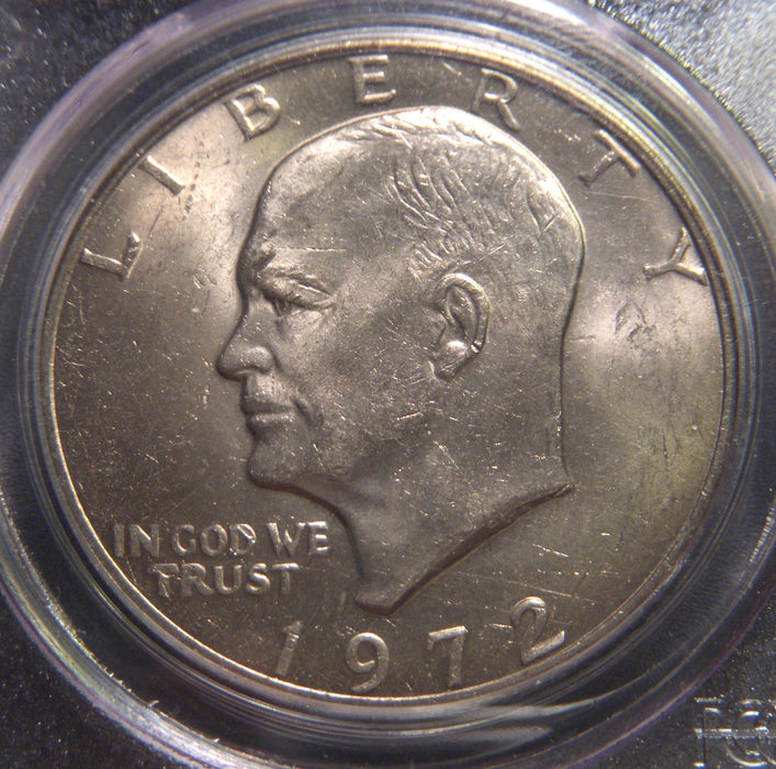 1972 Eisenhower Dollar - PCGS MS 64 Type 1