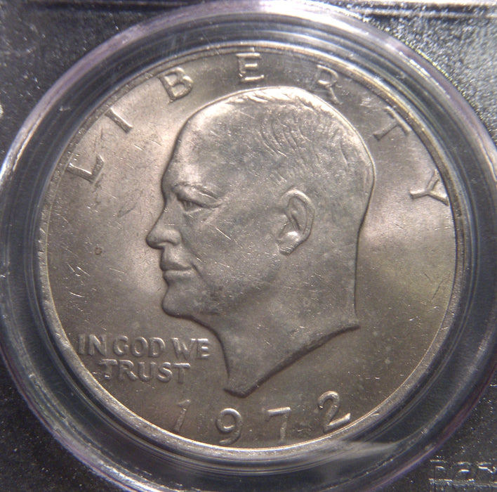 1972 Eisenhower Dollar - PCGS MS 64 Type 2