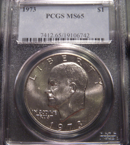 1973 Eisenhower Dollar - PCGS MS65