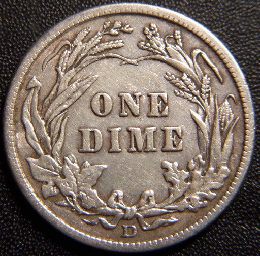 1912-D Barber Dime - Very Fine