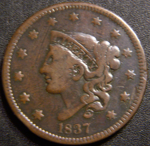 1837 Large Cent - Fine