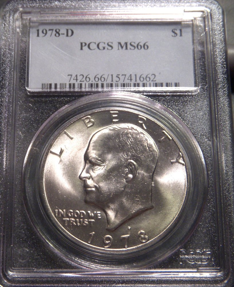 1978-D Eisenhower Dollar - PCGS MS66