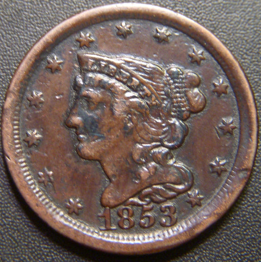 1853 Half Cent - Very Fine