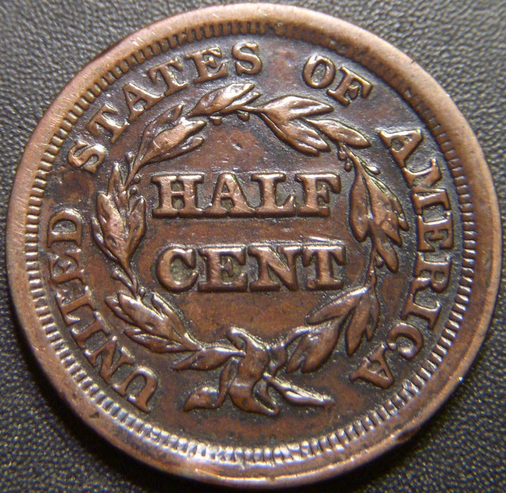 1853 Half Cent - Very Fine