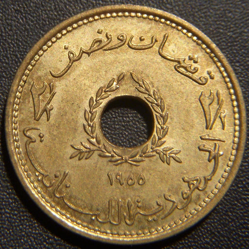 1955a 2 1/2 Piastres - Lebanon