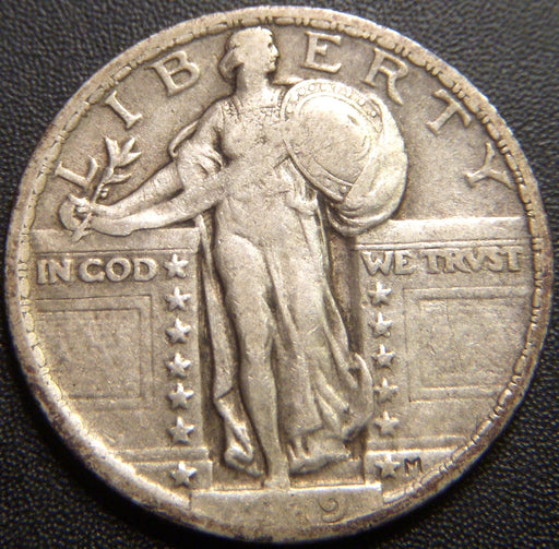 1919 Standing Quarter - Very Fine