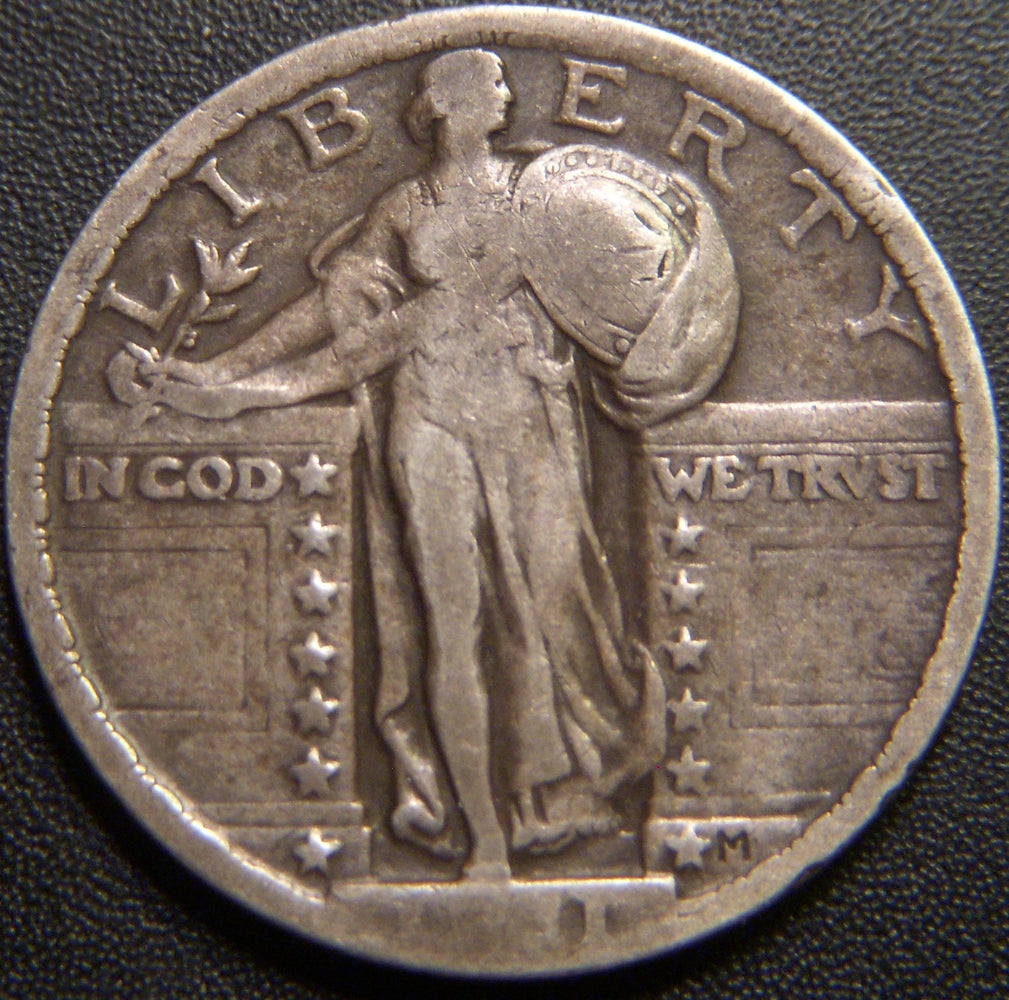 1921 Standing Quarter - Very Good