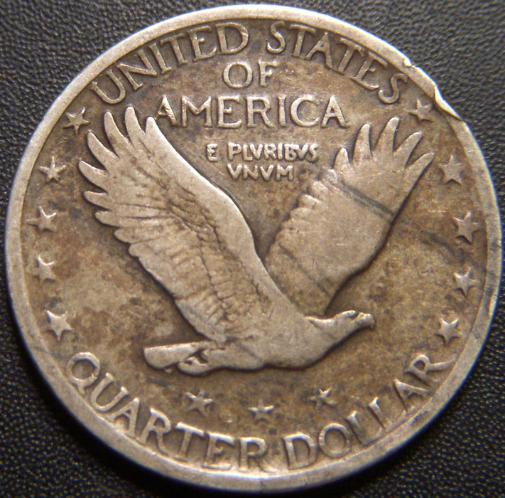 1921 Standing Quarter - Very Good